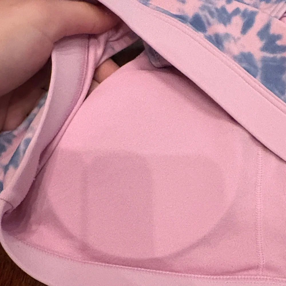 Athleta Girls Pink and Purple Tie-Dye Swim Set - Picture 8 of 8